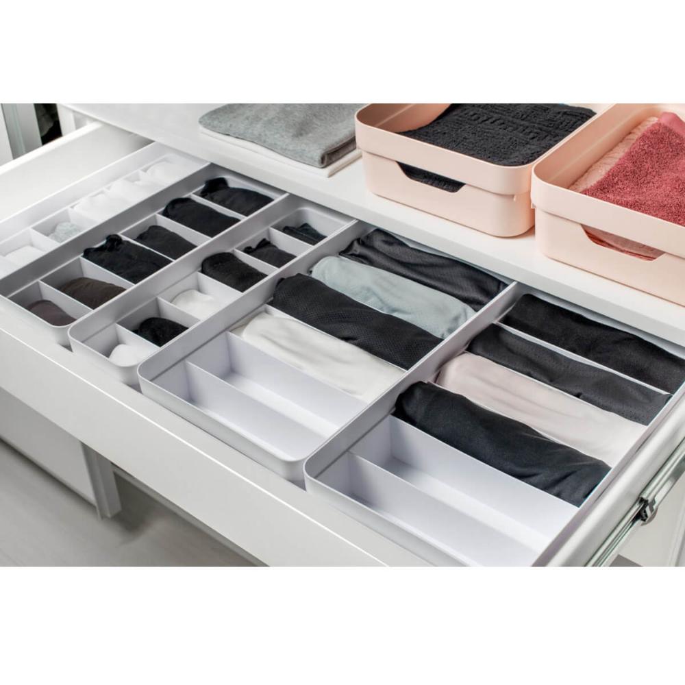 Organizador de Gavetas Colmeia Organizadora Para Camisetas L