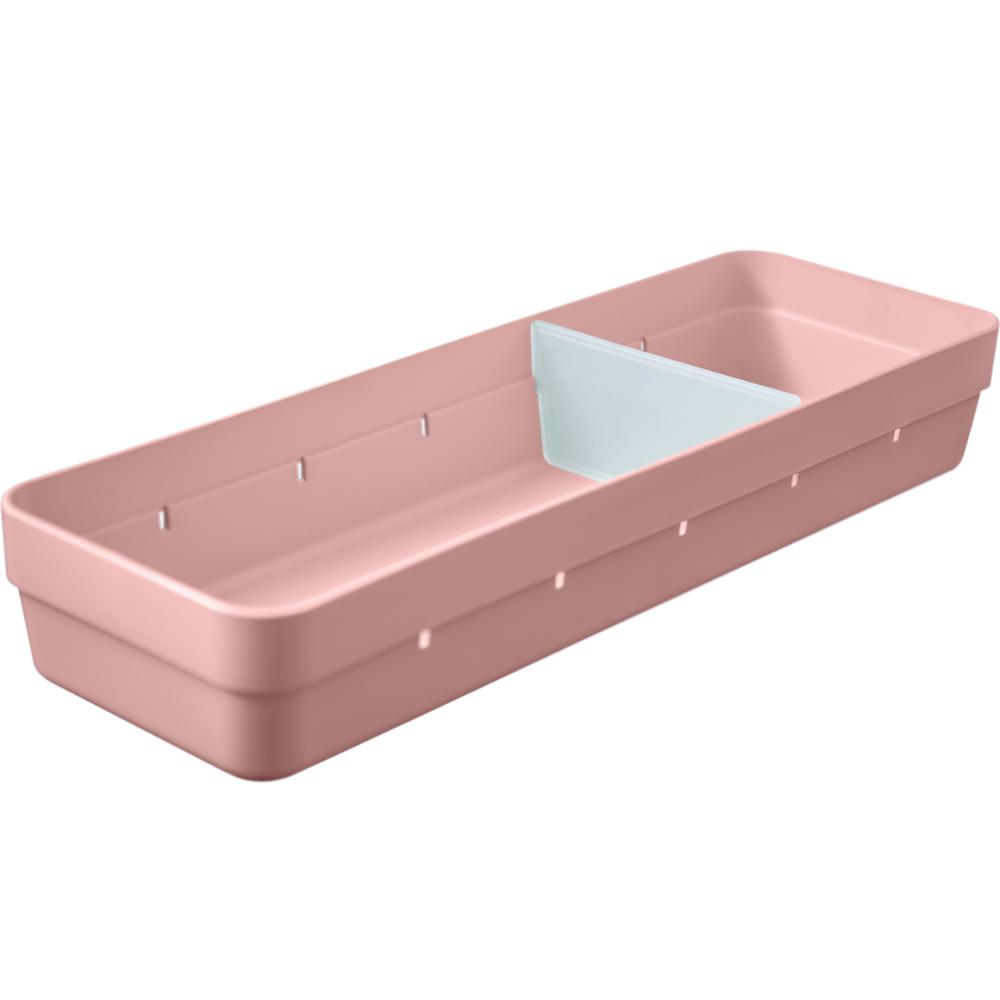 Organizador de Gavetas Quarto Organizador de Maquiagem Biju Porta Treco Multiuso Rosa Quartzo