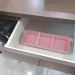 Organizador de Gavetas Quarto Organizador de Maquiagem Biju Porta Treco Multiuso Rosa Quartzo