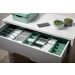Organizador de Gavetas colmeia VERDE MENTA LOGIC P OL900VDMF OU