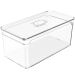 Organizador de Geladeira Porta Frutas Legumes Vegetais 5L Com Respiradouro Clear Fresh OU