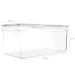 Organizador de Geladeira Porta Frutas Legumes Vegetais 5L Com Respiradouro Clear Fresh OU