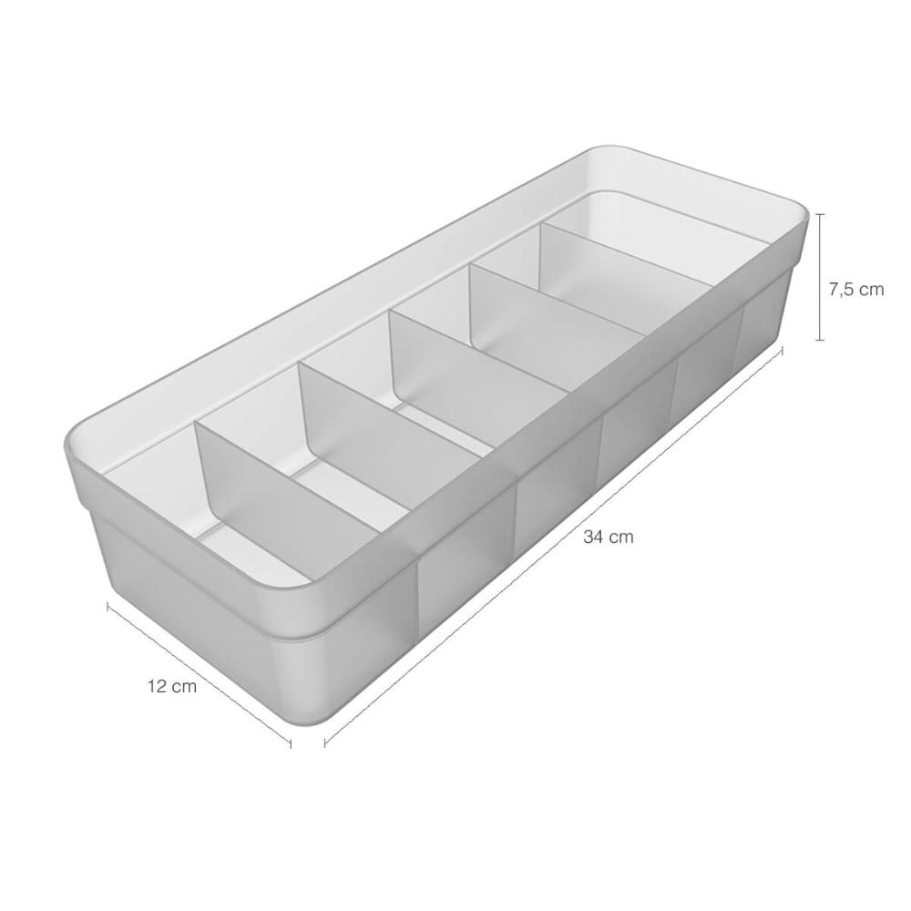 Organizador para Gavetas Colmeia Organizadora Logic Grande Natural