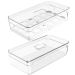 Organizadores De Geladeira Porta Ovos 18 Un Porta Legumes Frutas Verduras Clear Fresh OU