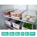 Organizadores De Geladeira Porta Ovos 18 Un Porta Legumes Frutas Verduras Clear Fresh OU