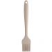 Pincel Culinário De Silicone Untar Forma Frigideira Cozinha Bege