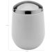 Porta Algodão Cotonete Pote Para Pia Banheiro Bancada Belly Branco