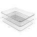 Porta Frios Duplo Transparente Organizador Clear Fresh Porta Queijo E Presunto OU