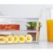Porta Frios Duplo Transparente Organizador Clear Fresh Porta Queijo E Presunto OU
