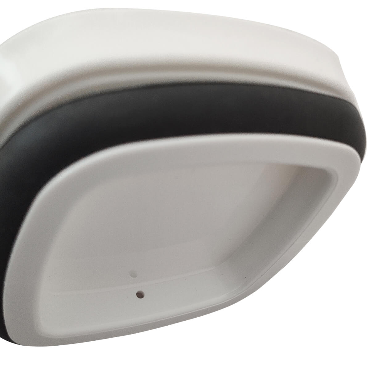 Pote Hermético 450ml Plástico Vedação Hermética Em Silicone Branco