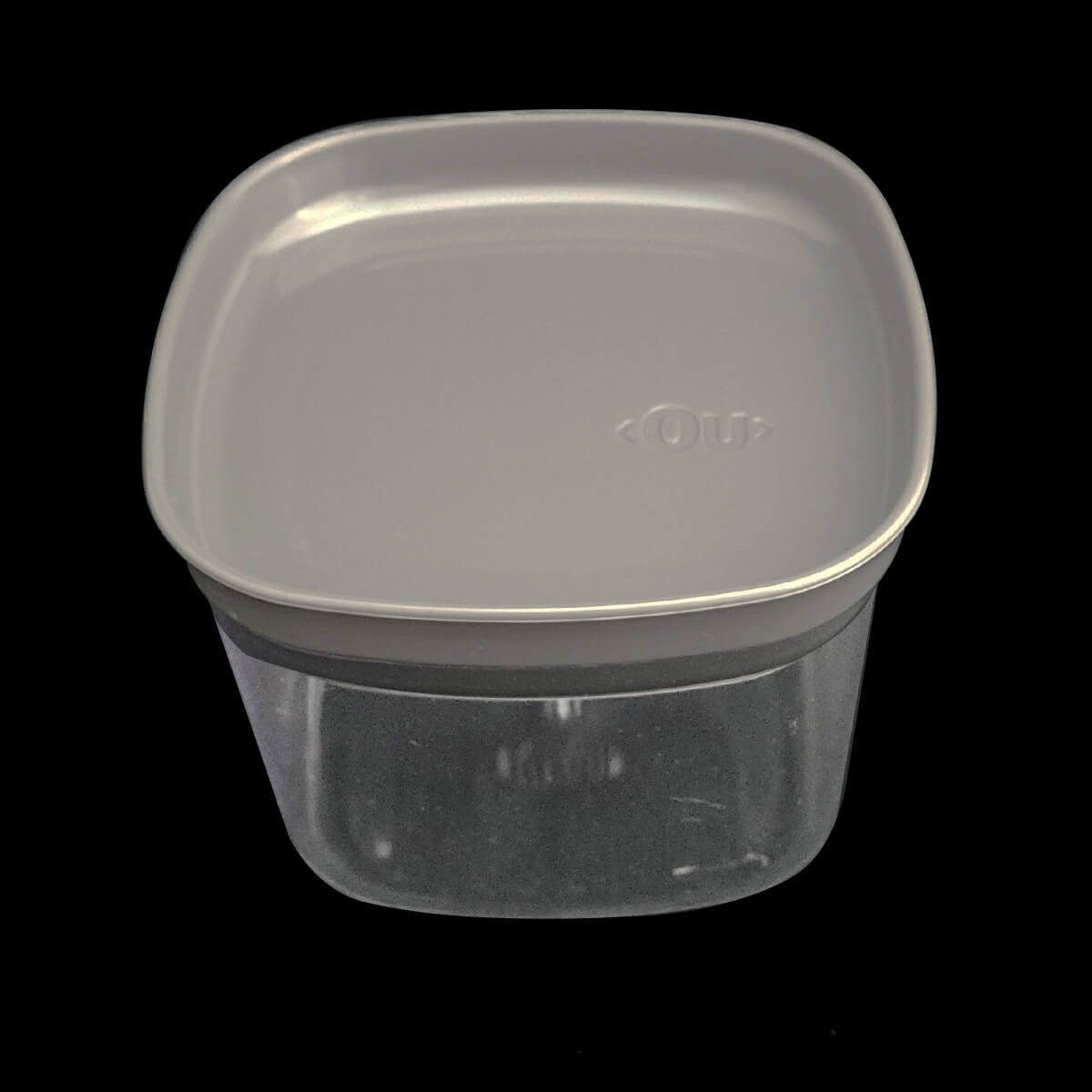 Pote Hermético 450ml Plástico Vedação Hermética Em Silicone Chumbo