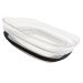 Pote Hermético 450ml Plástico Vedação Hermética Em Silicone Natural