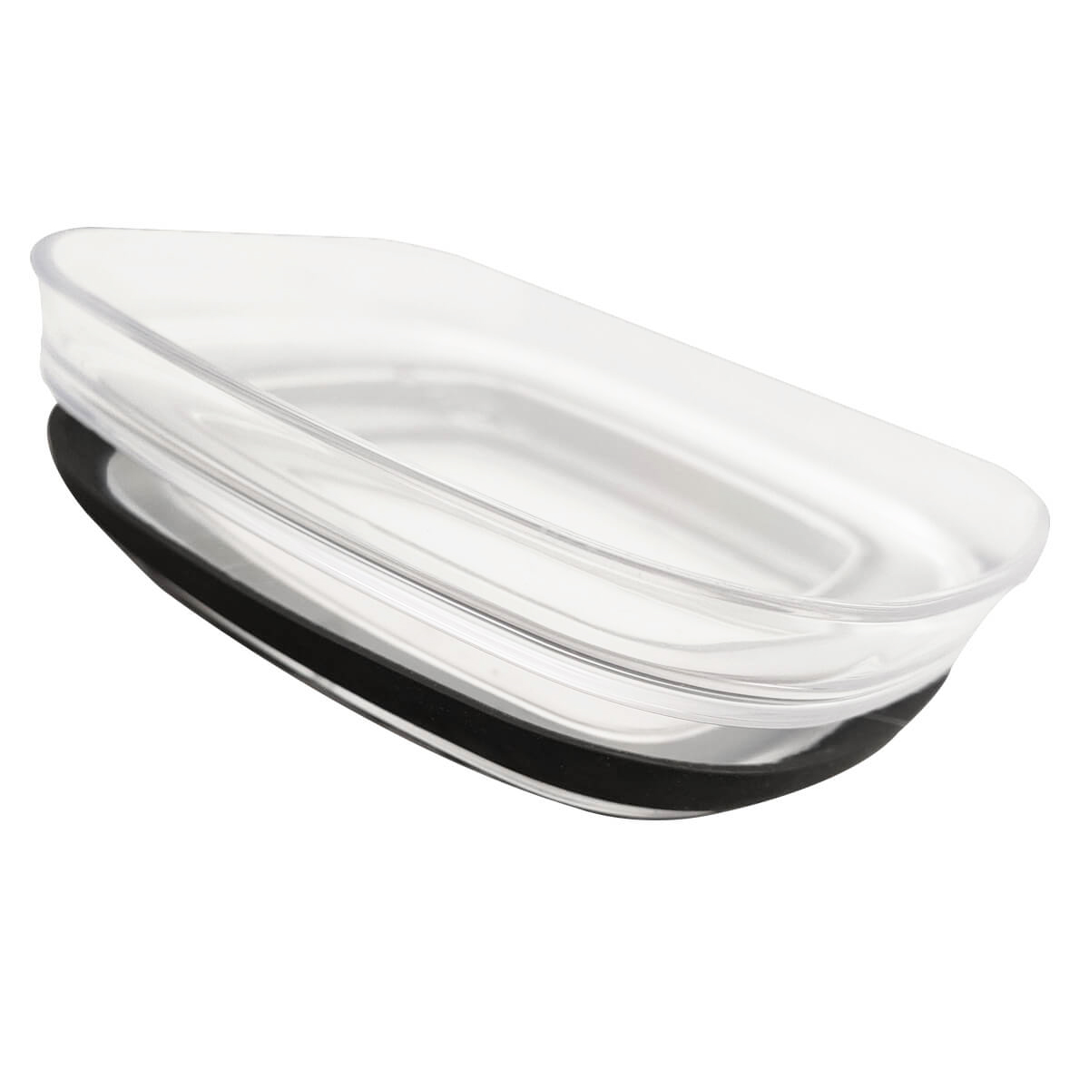 Pote Hermético 450ml Plástico Vedação Hermética Em Silicone Natural