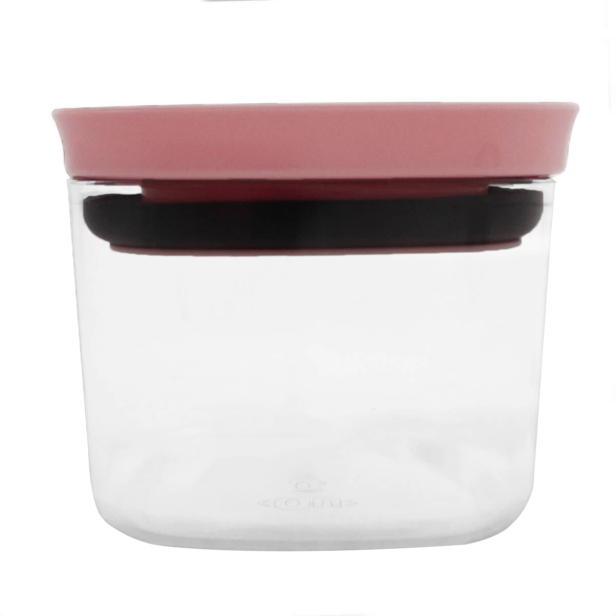 Pote Hermético 450ml Plástico Vedação Hermética Em Silicone Rosa