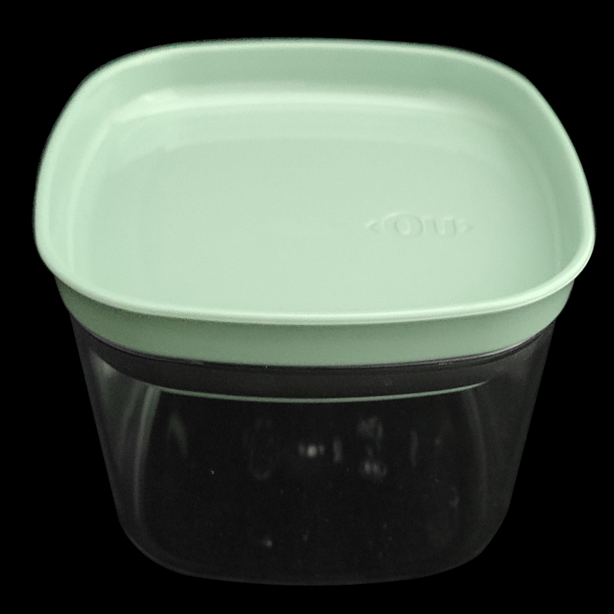 Pote Hermético 450ml Plástico Vedação Hermética Em Silicone Verde Menta
