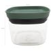 Pote Hermético 450ml Plástico Vedação Hermética Em Silicone Verde Menta
