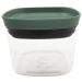 Pote Hermético 450ml Plástico Vedação Hermética Em Silicone Verde Menta