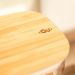 Pote Hermético Keep Ou 340ml Tampa de Bambu Recipiente Porta