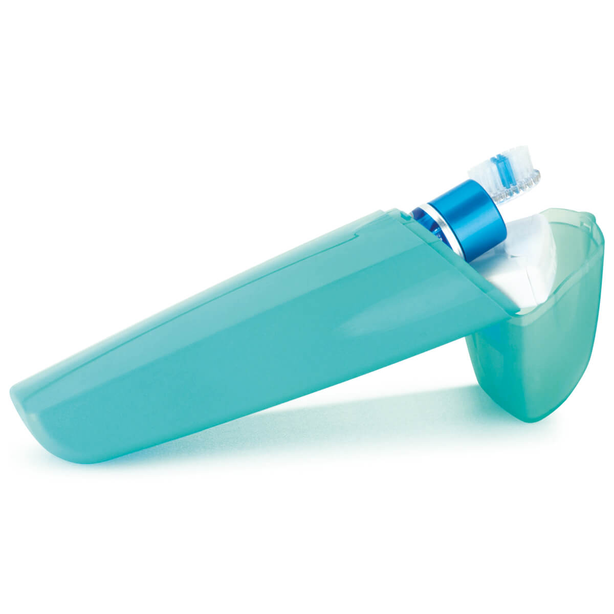 Saboneteira Bolsa Mala Viagem Estojo Porta Escovas Creme Dental Turquesa
