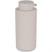 Saboneteira Dispenser 500ml Bege Eleve Sabonete Liquido Shampoo Parede Banheiro Ou
