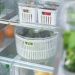 Secador e Organizador de Saladas Legumes Verduras 5,5l Clear Fresh Natural Geladeira