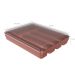 Separador Porta Talheres com Tampa Organizador de Gaveta Multiuso Logic Terracota
