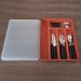 Separador Porta Talheres com Tampa Organizador de Gaveta Multiuso Logic Terracota
