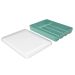 Separador Porta Talheres com Tampa Organizador de Gaveta Multiuso Logic Verde Menta