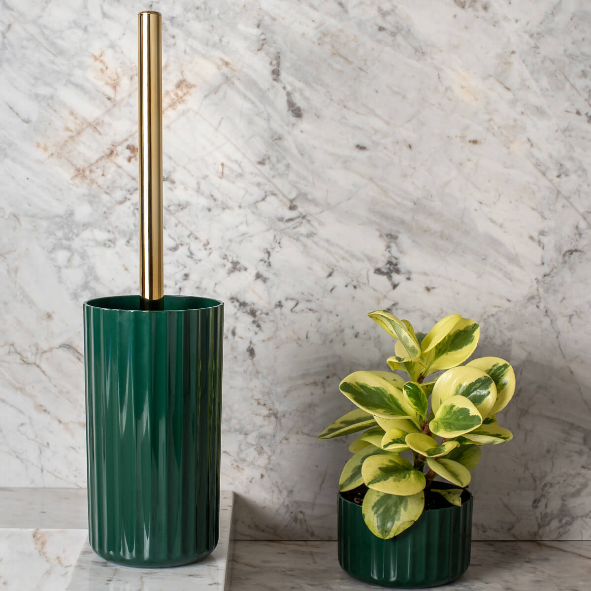 Suporte Com Escova Sanitária Groove Vaso Privada Banheiro Ou Terracota Fechado