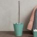 Suporte Escova Sanitária Vaso Privada Escovinha Banheiro OU Verde Menta