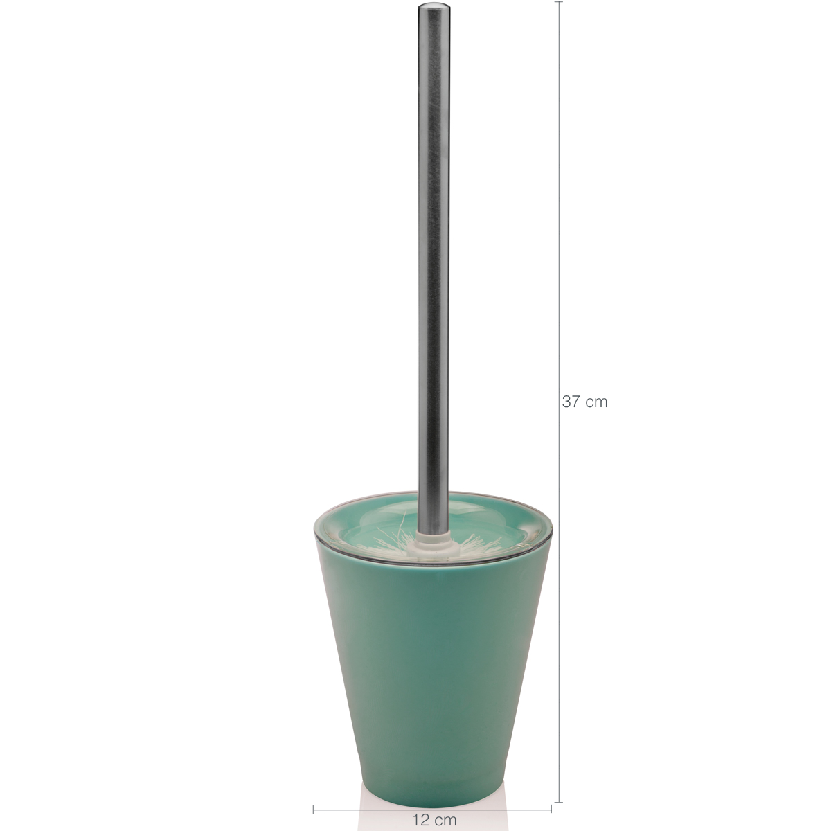 Suporte Escova Sanitária Vaso Privada Escovinha Banheiro OU Verde Menta