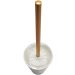 Suporte Escova Sanitária Vitra Vintage Vaso Privada Banheiro Dourado