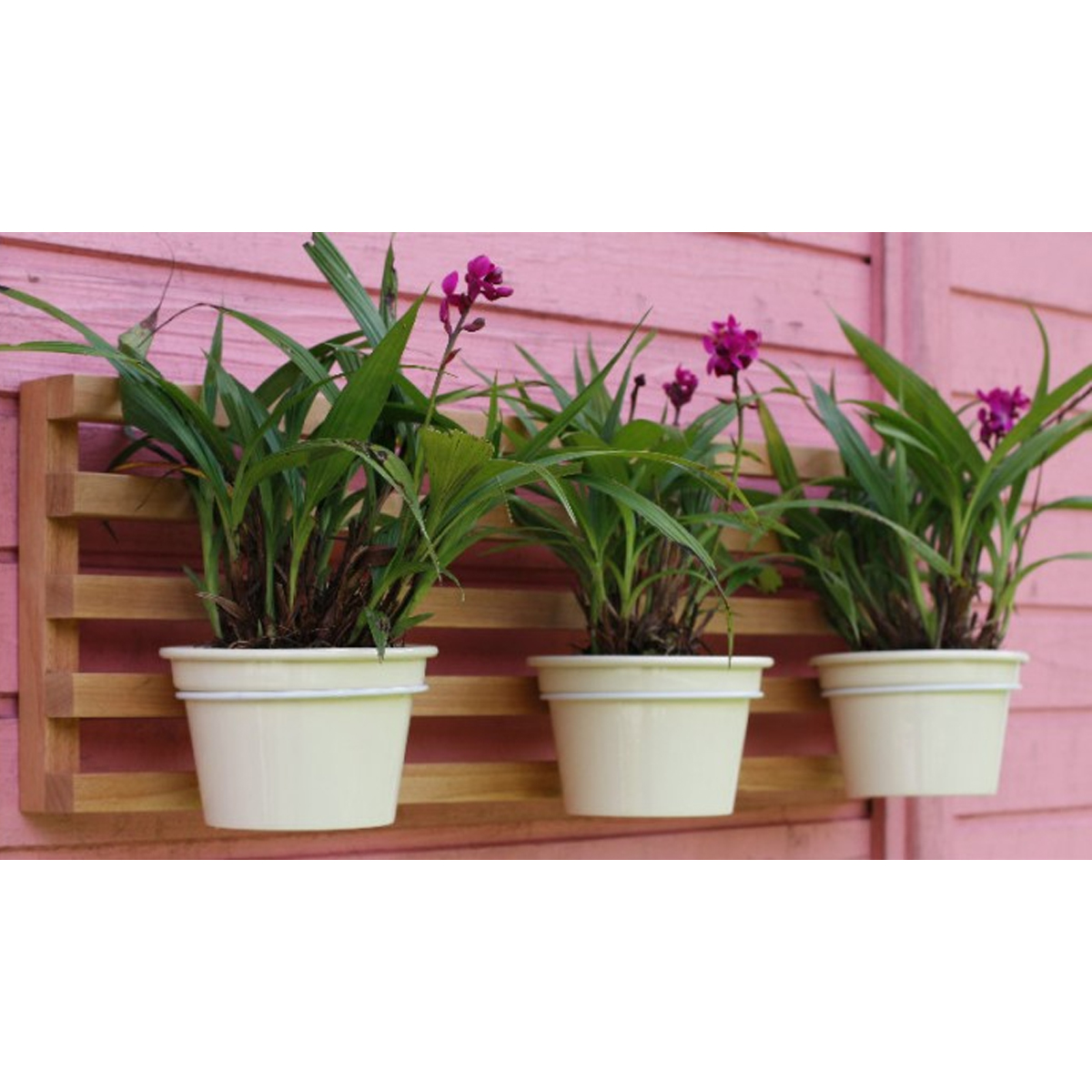 Suporte G Aço Pintura Epóxi Porta Vaso De Flor Jardim Parede