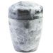 Suporte Porta Algodão Cotonete Plastico Design Marmorizado Branco Carrara