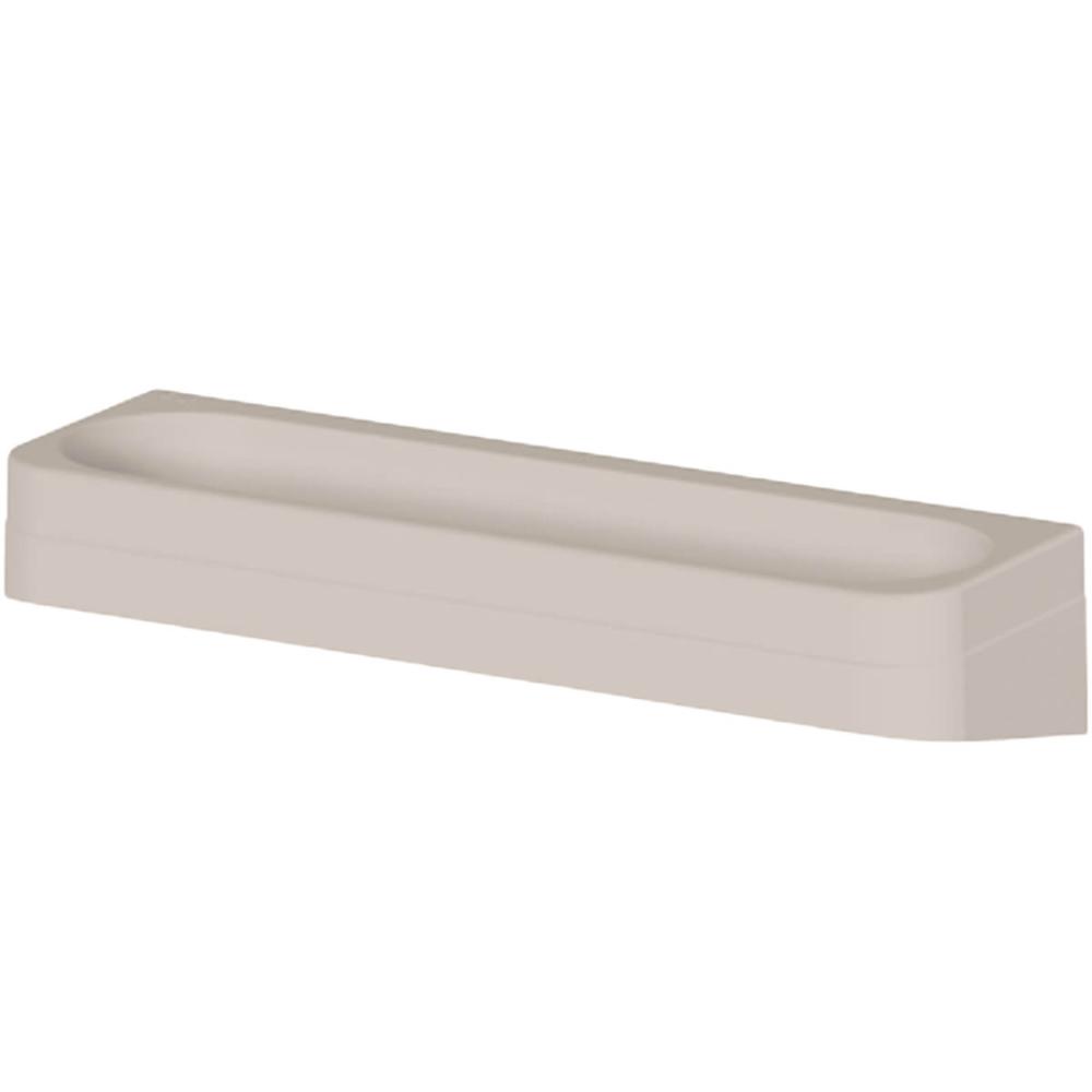 Suporte Porta Shampoo Banheiro 36,5x11x7cm Ganchos Internos