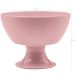 Taça Para Sobremesa Luna 300ml Pote Prato De Sobremesa Rosa Quartz