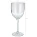 Taças Para Vinho 400ml Transparentes Estireno