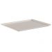 Tampa para Cesto Flow de 8,2L 12L ou 16L Bege 34x27x1,3cm Tampa para Caixa Organizadora Ou