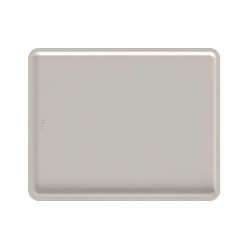 Tampa para Cesto Flow de 8,2L 12L ou 16L Bege 34x27x1,3cm Tampa para Caixa Organizadora Ou