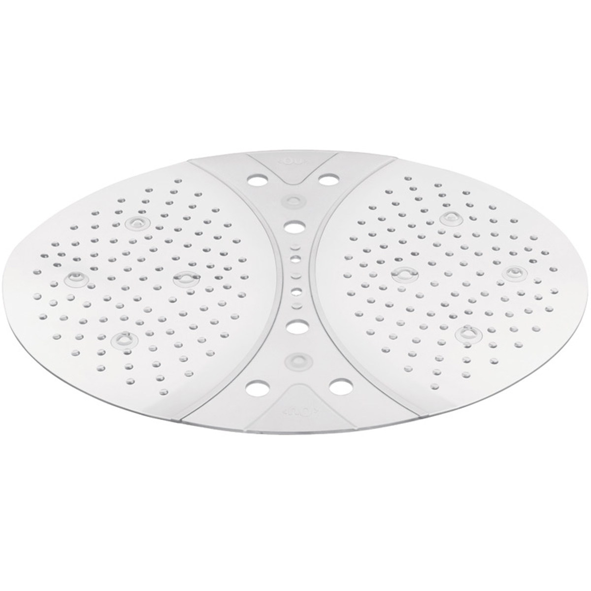 Tapete Box Banheiro 42x53cm Antiderrapante Ventosa Hidro Natural