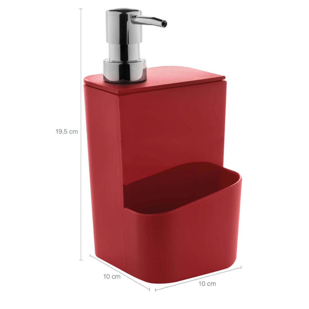 Utensílios De Cozinha Lixeira Trium 2,5L Porta Detergente Ou