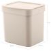 Utensílios De Cozinha Lixeira Trium 2,5L Porta Detergente Ou Bege