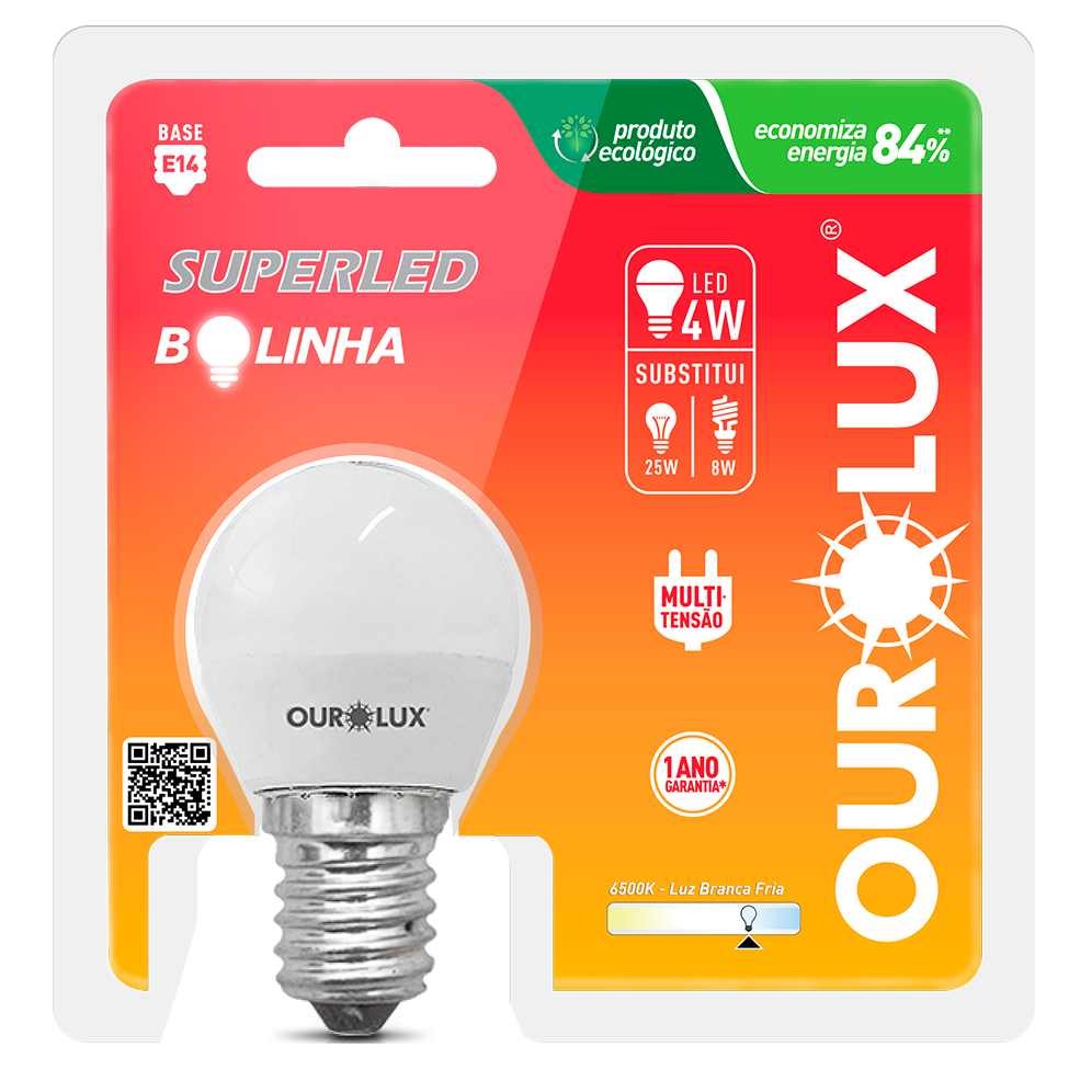 Lâmpada LED II Branca (6500 K 4W)