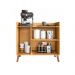 Buffet Aparador Off White Com 3 Portas Espaçoso Para Sala De Estar Luxo Ay