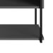 Gabinete Suspenso com Cuba Angel 1 PT Preto e Grafite 50 cm