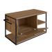 Gabinete Suspenso com Cuba Angel 1 PT Preto e Mel 80 cm