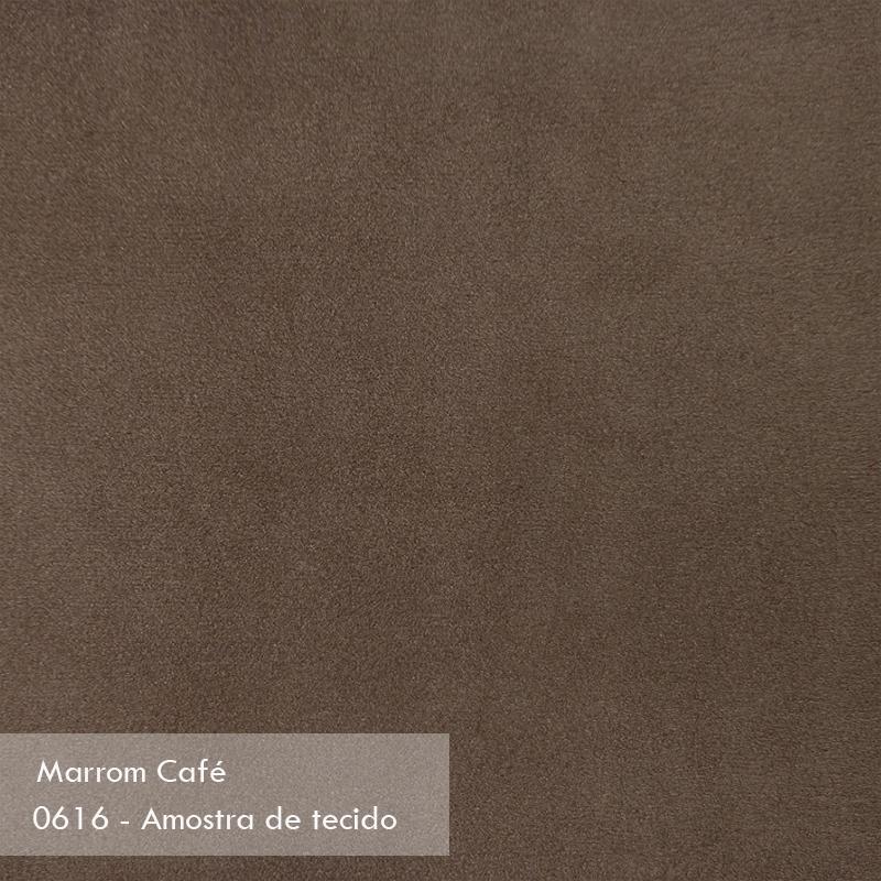 Conjunto 2 Cadeiras Amélia Carvalho Europeu/Marrom Café - PR Móveis