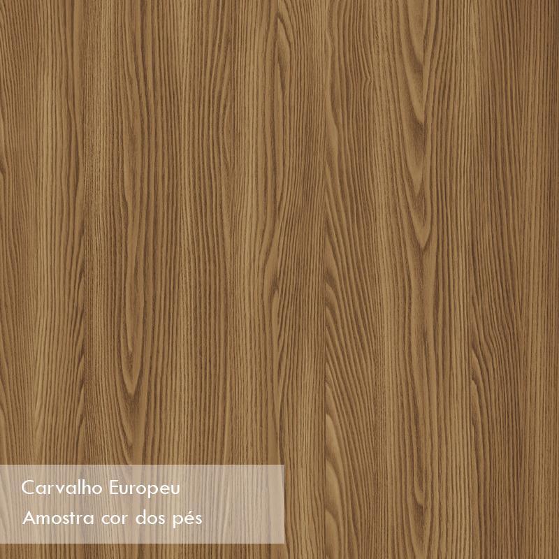 Conjunto 2 Cadeiras Amélia Carvalho Europeu/Marrom Café - PR Móveis