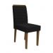 Conjunto 2 Cadeiras Berlim Imbuia/Preto - PR Móveis