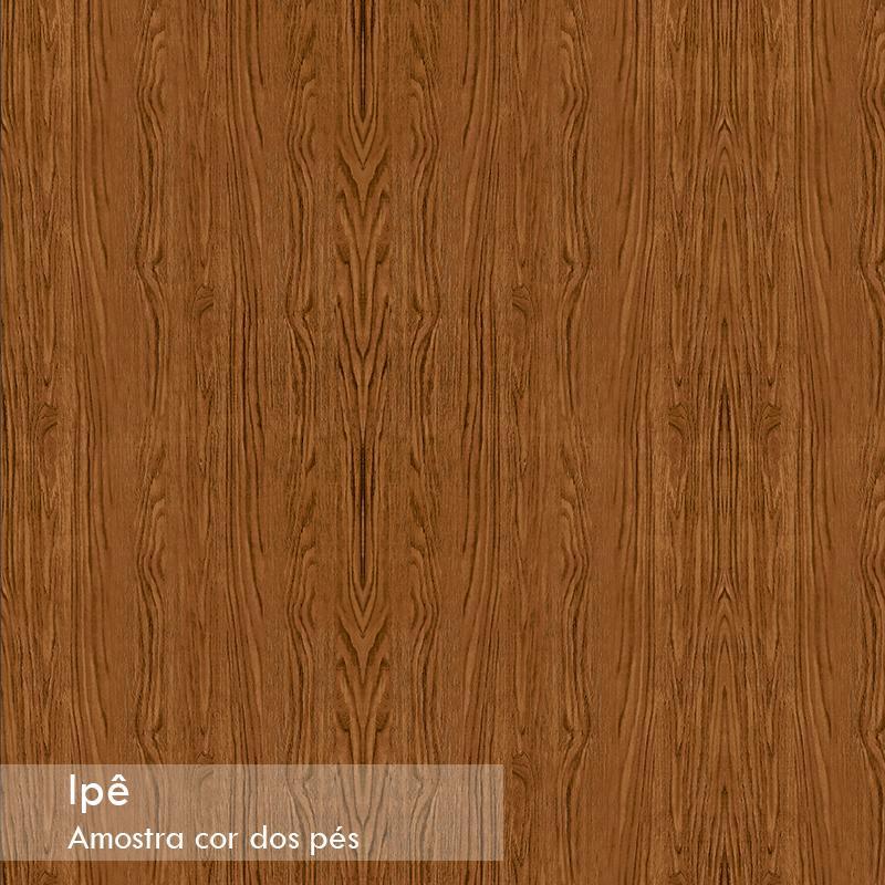 Conjunto 2 Cadeiras Berlim Ipê/Marrom - PR Móveis  